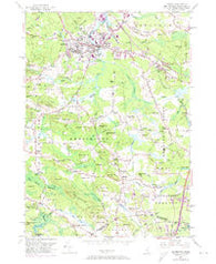 Exeter New Hampshire Historical topographic map, 1:24000 scale, 7.5 X 7.5 Minute, Year 1950
