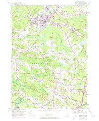 Exeter New Hampshire Historical topographic map, 1:24000 scale, 7.5 X 7.5 Minute, Year 1950