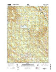 Farmington New Hampshire Current topographic map, 1:24000 scale, 7.5 X 7.5 Minute, Year 2015
