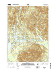 Freedom New Hampshire Current topographic map, 1:24000 scale, 7.5 X 7.5 Minute, Year 2015