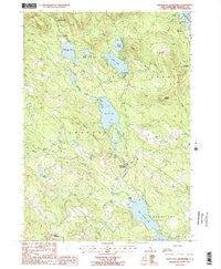 Gilmanton Ironworks New Hampshire Historical topographic map, 1:24000 scale, 7.5 X 7.5 Minute, Year 1987
