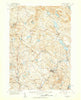 Gilmanton New Hampshire Historical topographic map, 1:62500 scale, 15 X 15 Minute, Year 1957