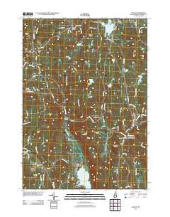 Gilsum New Hampshire Historical topographic map, 1:24000 scale, 7.5 X 7.5 Minute, Year 2012