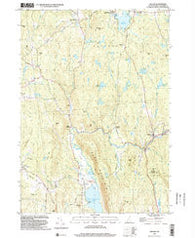 Gilsum New Hampshire Historical topographic map, 1:24000 scale, 7.5 X 7.5 Minute, Year 1998