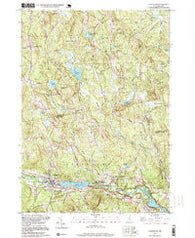 Goffstown New Hampshire Historical topographic map, 1:24000 scale, 7.5 X 7.5 Minute, Year 1995