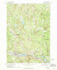 Goffstown New Hampshire Historical topographic map, 1:24000 scale, 7.5 X 7.5 Minute, Year 1969