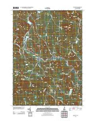 Grafton New Hampshire Historical topographic map, 1:24000 scale, 7.5 X 7.5 Minute, Year 2012