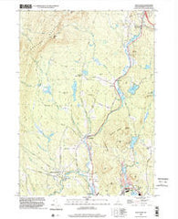Grantham New Hampshire Historical topographic map, 1:24000 scale, 7.5 X 7.5 Minute, Year 1998