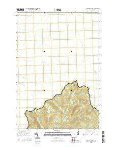 Greeley Brook New Hampshire Current topographic map, 1:24000 scale, 7.5 X 7.5 Minute, Year 2015
