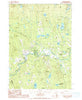 Henniker New Hampshire Historical topographic map, 1:24000 scale, 7.5 X 7.5 Minute, Year 1987