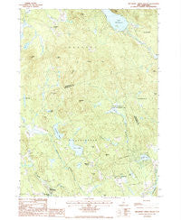 Hillsboro Upper Village New Hampshire Historical topographic map, 1:24000 scale, 7.5 X 7.5 Minute, Year 1987