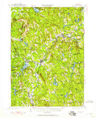 Hillsboro New Hampshire Historical topographic map, 1:62500 scale, 15 X 15 Minute, Year 1926