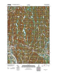 Hinsdale New Hampshire Historical topographic map, 1:24000 scale, 7.5 X 7.5 Minute, Year 2012