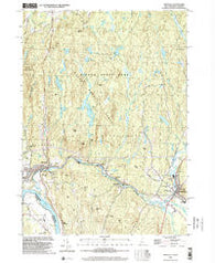 Hinsdale New Hampshire Historical topographic map, 1:24000 scale, 7.5 X 7.5 Minute, Year 1998