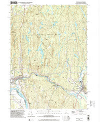 Hinsdale New Hampshire Historical topographic map, 1:24000 scale, 7.5 X 7.5 Minute, Year 1998