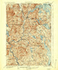 Holderness New Hampshire Historical topographic map, 1:62500 scale, 15 X 15 Minute, Year 1927
