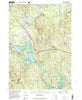 Hopkinton New Hampshire Historical topographic map, 1:24000 scale, 7.5 X 7.5 Minute, Year 1995