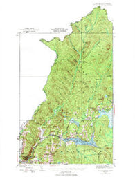 Indian Stream Vermont Historical topographic map, 1:62500 scale, 15 X 15 Minute, Year 1926