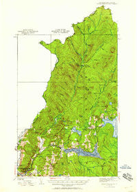 Indian Stream Vermont Historical topographic map, 1:62500 scale, 15 X 15 Minute, Year 1926