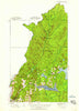 Indian Stream Vermont Historical topographic map, 1:62500 scale, 15 X 15 Minute, Year 1926