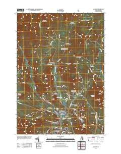 Jackson New Hampshire Historical topographic map, 1:24000 scale, 7.5 X 7.5 Minute, Year 2012