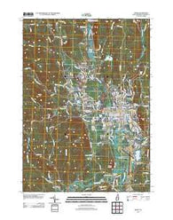 Keene New Hampshire Historical topographic map, 1:24000 scale, 7.5 X 7.5 Minute, Year 2012