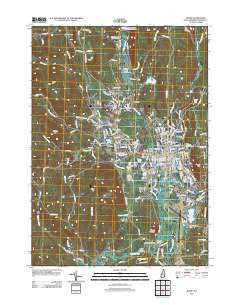 Keene New Hampshire Historical topographic map, 1:24000 scale, 7.5 X 7.5 Minute, Year 2012