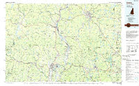 Keene New Hampshire Historical topographic map, 1:100000 scale, 30 X 60 Minute, Year 1986