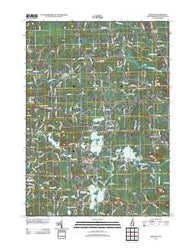 Kingston New Hampshire Historical topographic map, 1:24000 scale, 7.5 X 7.5 Minute, Year 2012