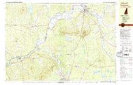 Lancaster New Hampshire Historical topographic map, 1:25000 scale, 7.5 X 15 Minute, Year 1982