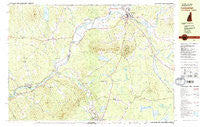 Lancaster New Hampshire Historical topographic map, 1:25000 scale, 7.5 X 15 Minute, Year 1982