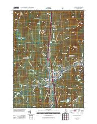 Lincoln New Hampshire Historical topographic map, 1:24000 scale, 7.5 X 7.5 Minute, Year 2012