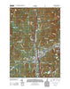 Lincoln New Hampshire Historical topographic map, 1:24000 scale, 7.5 X 7.5 Minute, Year 2012