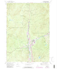 Lincoln New Hampshire Historical topographic map, 1:24000 scale, 7.5 X 7.5 Minute, Year 1967