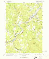 Lisbon New Hampshire Historical topographic map, 1:24000 scale, 7.5 X 7.5 Minute, Year 1967