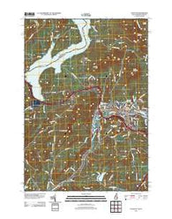 Littleton New Hampshire Historical topographic map, 1:24000 scale, 7.5 X 7.5 Minute, Year 2012