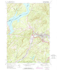 Littleton New Hampshire Historical topographic map, 1:24000 scale, 7.5 X 7.5 Minute, Year 1971