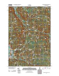 Lovering Mountain New Hampshire Historical topographic map, 1:24000 scale, 7.5 X 7.5 Minute, Year 2012
