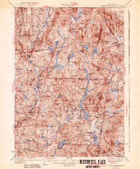 Lovewell Mountain New Hampshire Historical topographic map, 1:62500 scale, 15 X 15 Minute, Year 1942