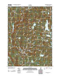 Marlborough New Hampshire Historical topographic map, 1:24000 scale, 7.5 X 7.5 Minute, Year 2012