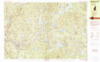 Marlborough New Hampshire Historical topographic map, 1:25000 scale, 7.5 X 15 Minute, Year 1984