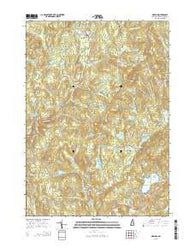 Marlow New Hampshire Current topographic map, 1:24000 scale, 7.5 X 7.5 Minute, Year 2015