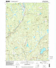 Marlow New Hampshire Historical topographic map, 1:24000 scale, 7.5 X 7.5 Minute, Year 1998