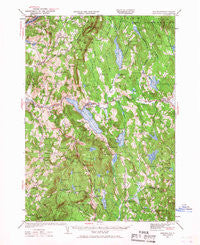 Mascoma New Hampshire Historical topographic map, 1:62500 scale, 15 X 15 Minute, Year 1927