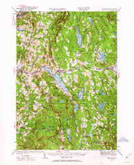 Mascoma New Hampshire Historical topographic map, 1:62500 scale, 15 X 15 Minute, Year 1927