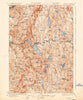 Mascoma New Hampshire Historical topographic map, 1:62500 scale, 15 X 15 Minute, Year 1932