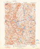 Mascoma New Hampshire Historical topographic map, 1:62500 scale, 15 X 15 Minute, Year 1932