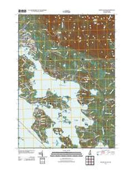 Melvin Village New Hampshire Historical topographic map, 1:24000 scale, 7.5 X 7.5 Minute, Year 2012