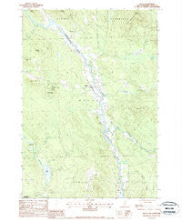 Milan New Hampshire Historical topographic map, 1:24000 scale, 7.5 X 7.5 Minute, Year 1988