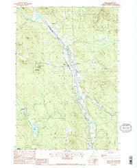 Milan New Hampshire Historical topographic map, 1:24000 scale, 7.5 X 7.5 Minute, Year 1988